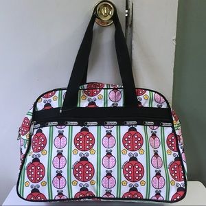 NWOT LeSportsac Ladybug Tote Bag Purse, RARE